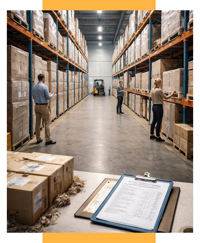 Ответственное хранение импортных грузов от 2531 р. СетСервис-Орл