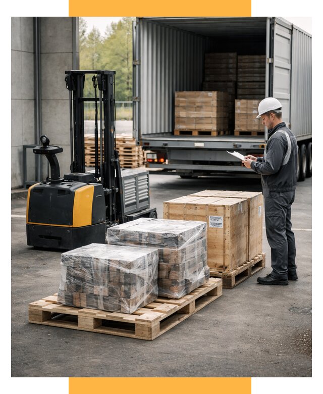 Доставка оборудования из Европы под ключ от 45558 р. | СетСервис-Орл