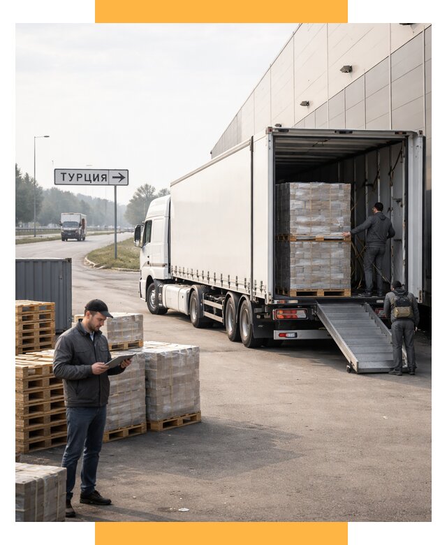 Автоперевозки и доставка фурой из Турции от 121488 р. | СетСервис-Орл