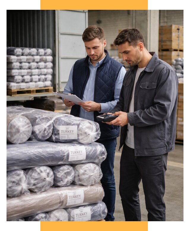 Доставка текстиля из Турции от 45558 р. под ключ, СетСервис-Орл