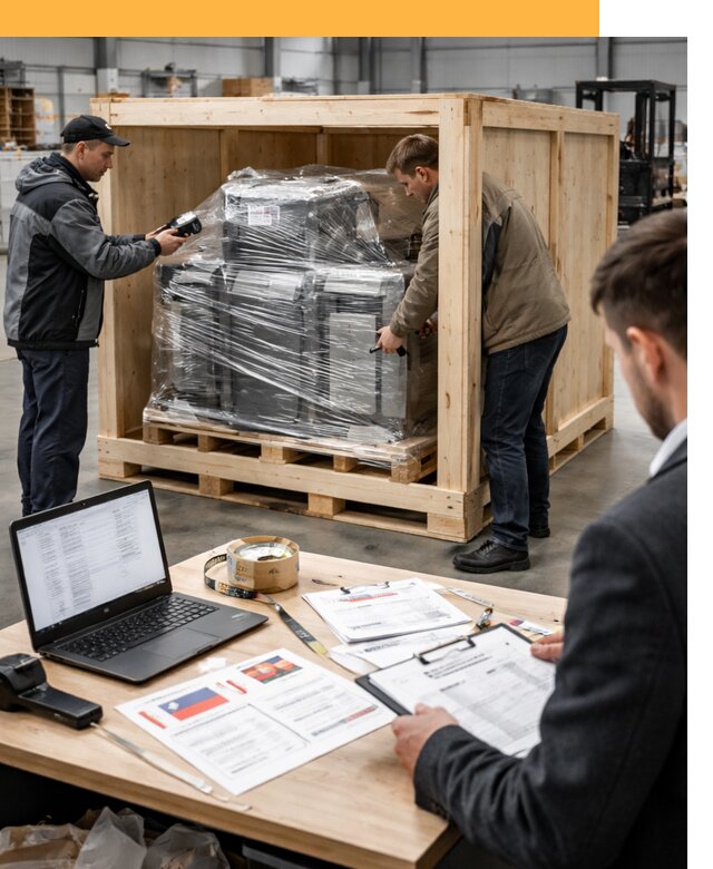 Доставка промышленного оборудования из США от 65806 руб