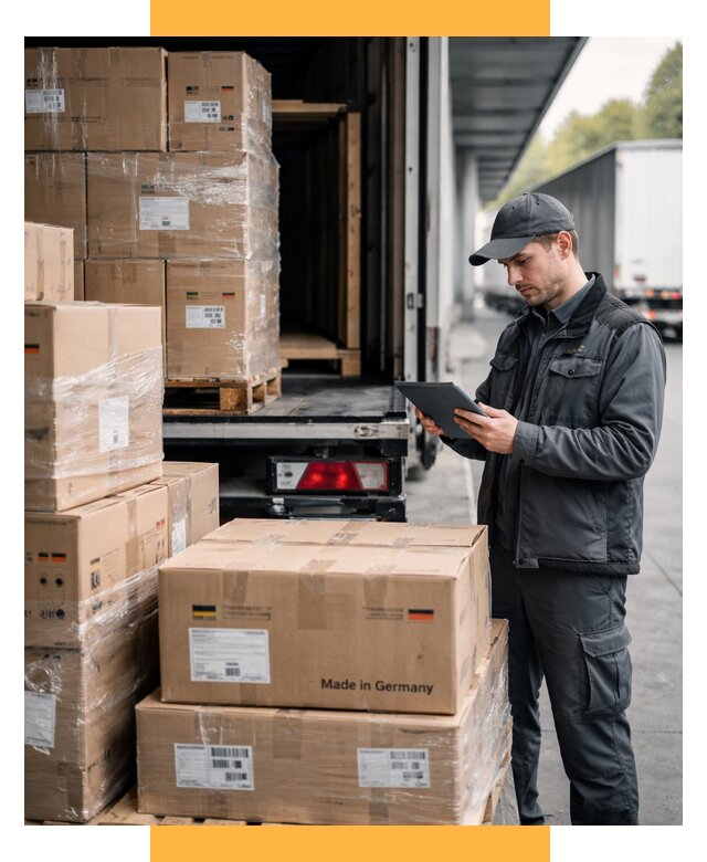 Доставка грузов из Германии от 45558 р. быстро - СетСервис-Орл