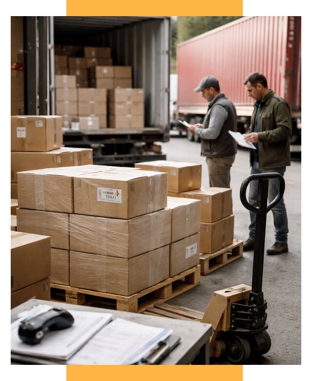 Доставка грузов из Италии в Россию от 18223 р. СетСервис-Орл