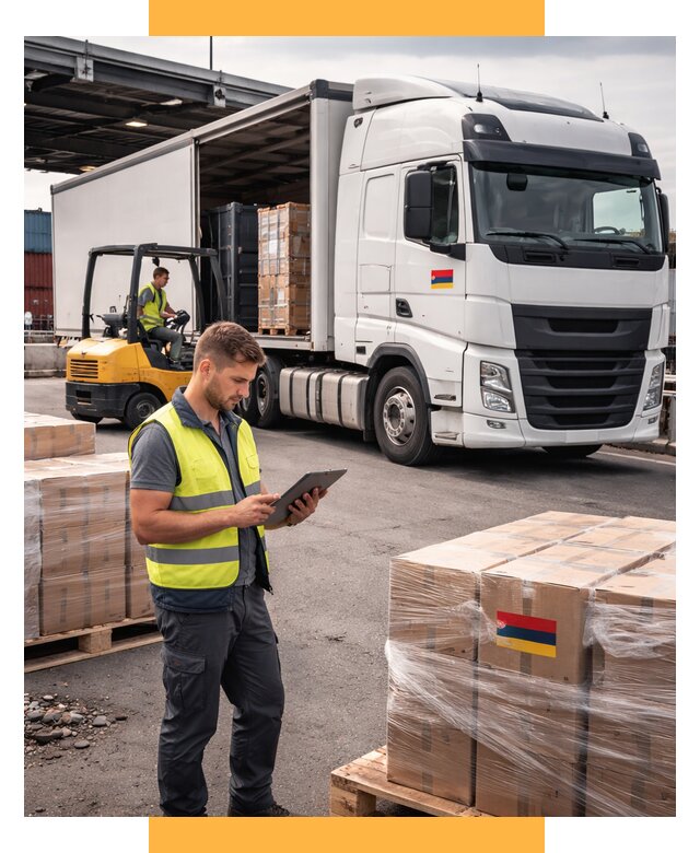 Автоперевозки из Армении от 96178 р. — услуги СетСервис-Орл