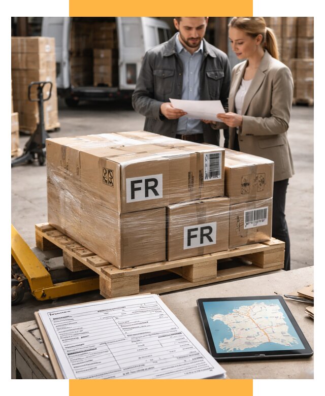 Доставка грузов в Францию от 25310 р., логистика СетСервис-Орл