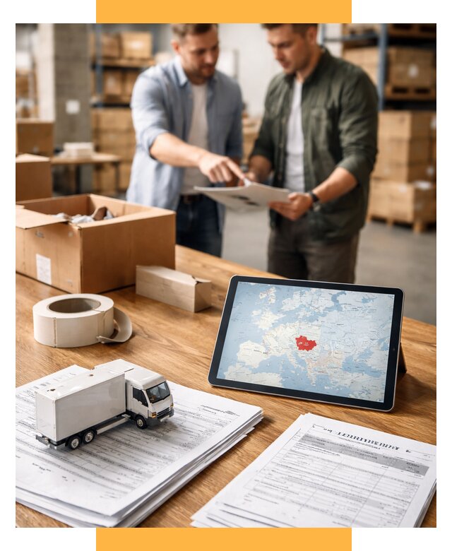 Доставка грузов в Чехию от 35434 р. - логистика СетСервис-Орл