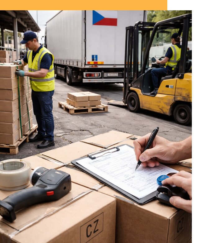 Доставка грузов в Чехию от 35434 руб, международные перевозки