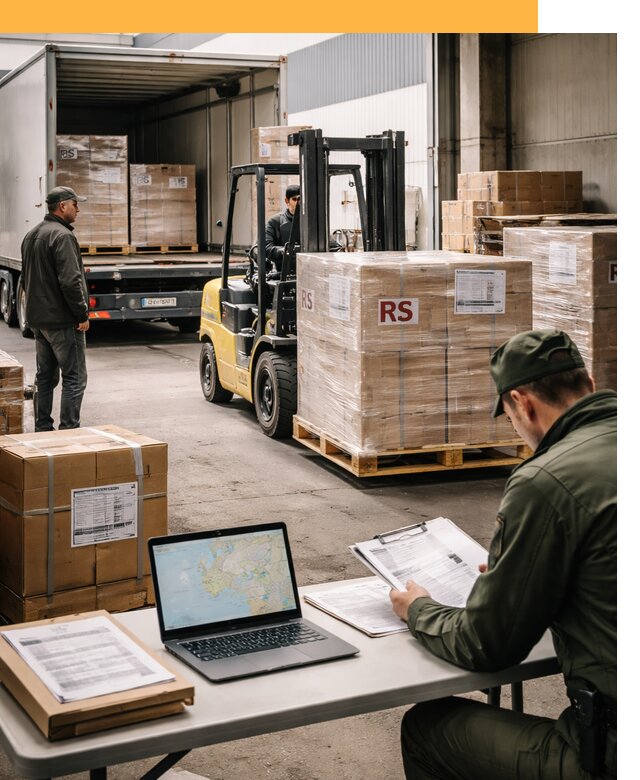 Доставка грузов в Сербию от 45558 руб, международные перевозки