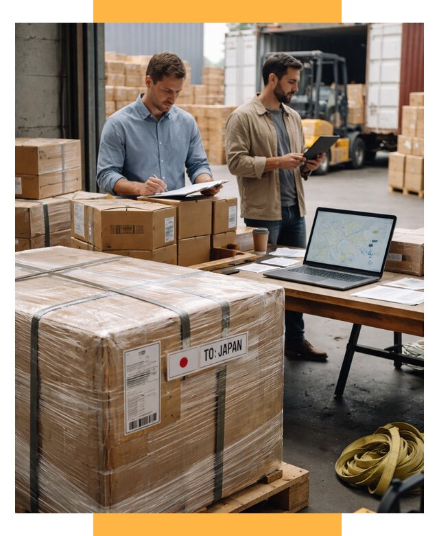 Доставка грузов в Японию от 25310 р., логистика СетСервис-Орл