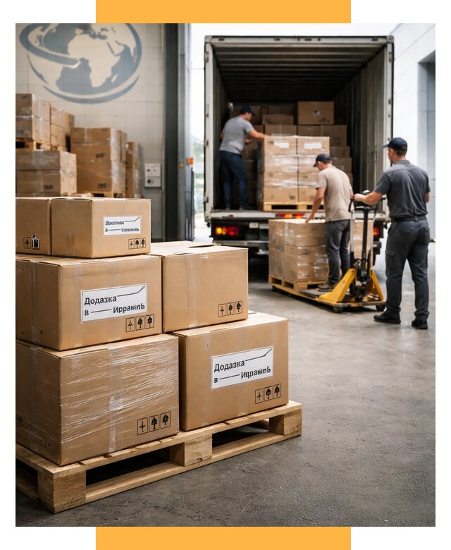 Доставка грузов в Израиль и экспорт от 45558 р. СетСервис-Орл