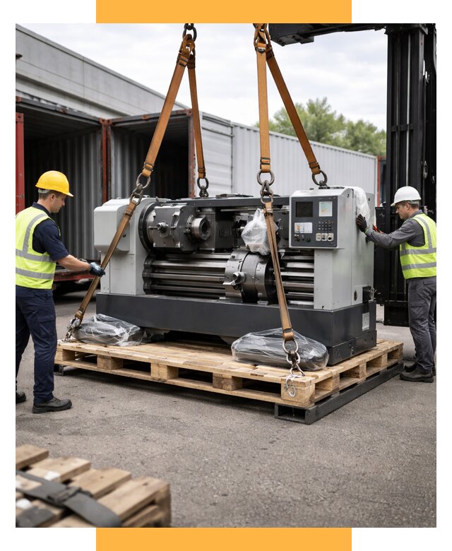 Перевозка станков и таможня от 60744 р. | СетСервис-Орл логистика