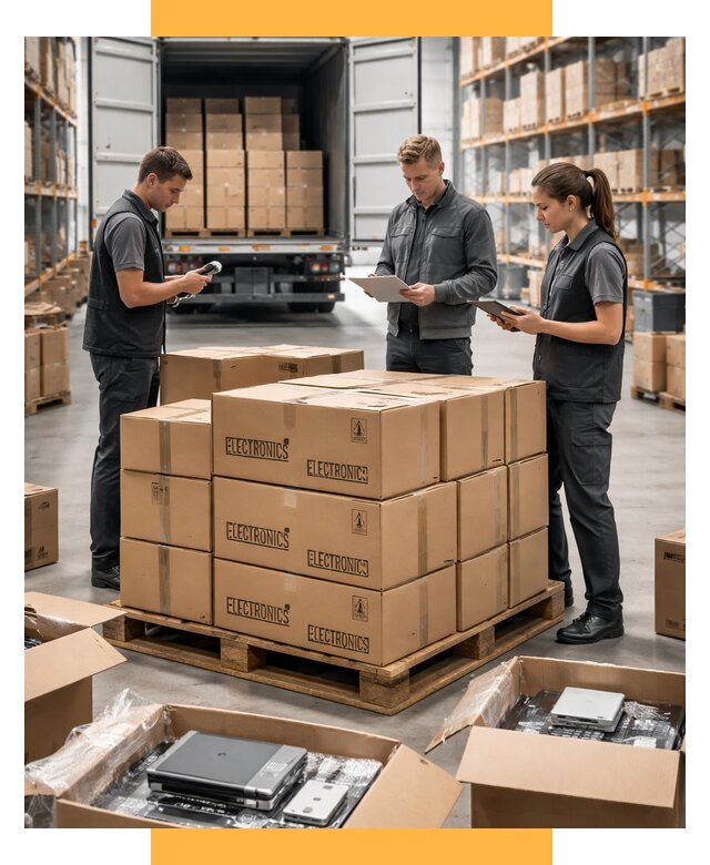 Перевозка электроники и таможня под ключ от 12655 р. | СетСервис-Орл