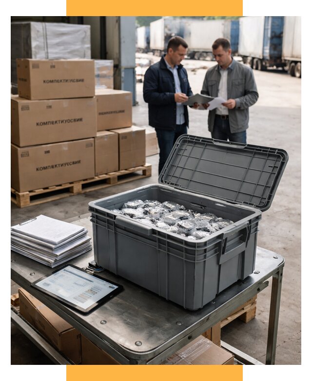 Перевозка комплектующих из Китая от 6581 р. | СетСервис-Орл