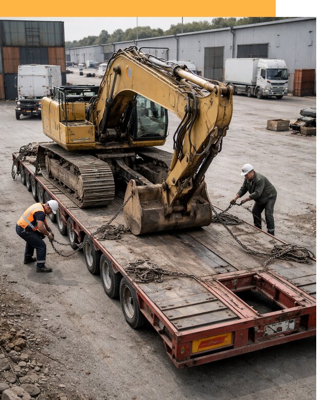 Перевозка спецтехники по России и миру от 45558 руб