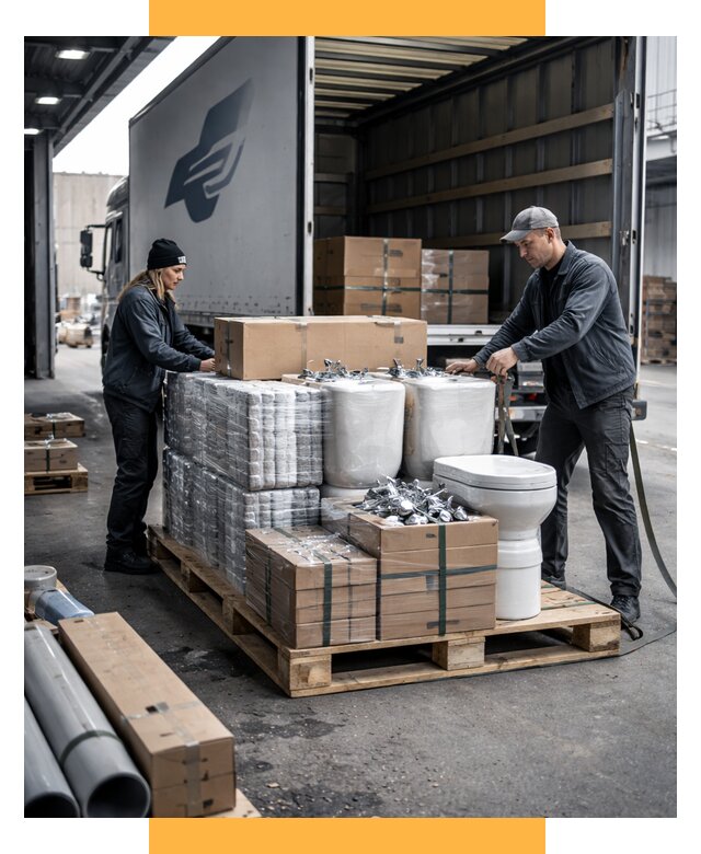 Перевозка сантехники под ключ от 1822 р. | СетСервис-Орл