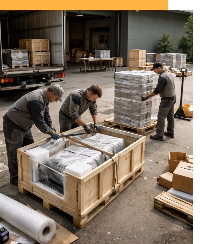 Перевозка выставочных грузов по миру от 25310 руб за м2 с таможней