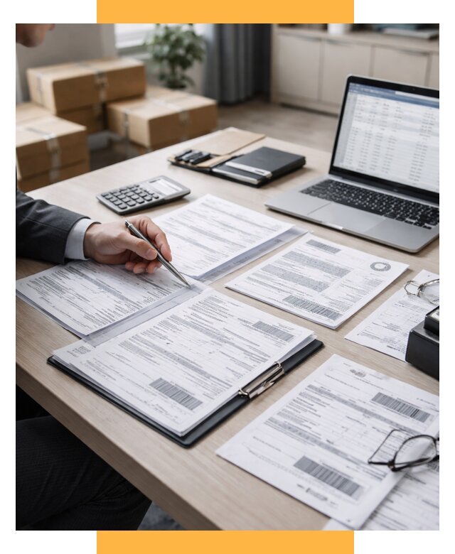 Анализ документов для таможни от 4556 р. - СетСервис-Орл