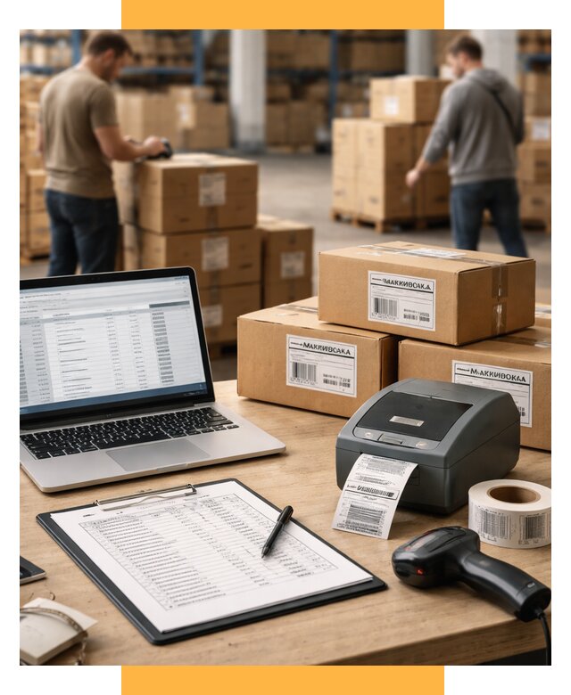 Маркировка импортных товаров от 4556 р. под ключ, СетСервис-Орл